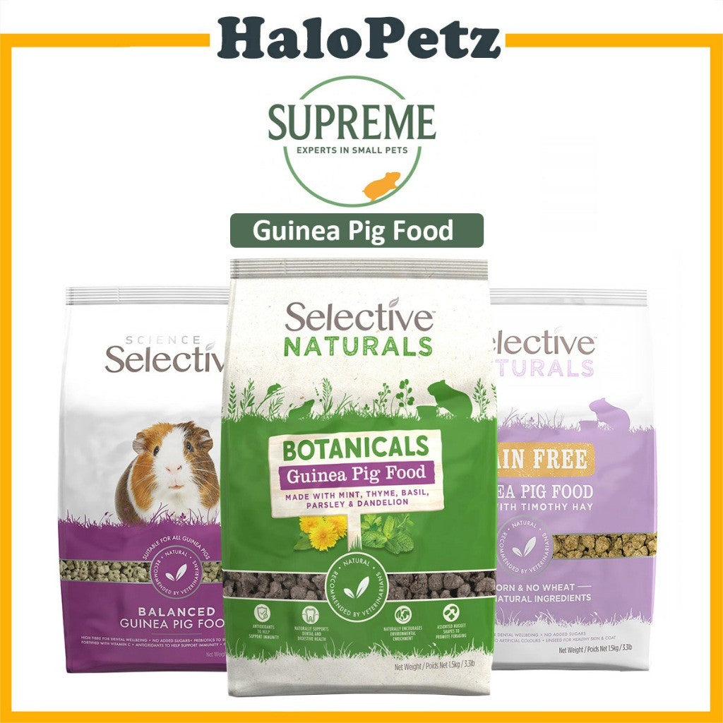 Supreme Science Selective Guinea Pig Food | Grain Free & Botanicals 2kg