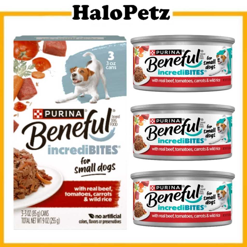 Purina Beneful IncrediBites Wet Dog Food 3x85g