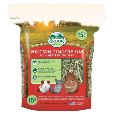 Oxbow Hay 15oz -Timothy, Orchard Oat, Alfalfa