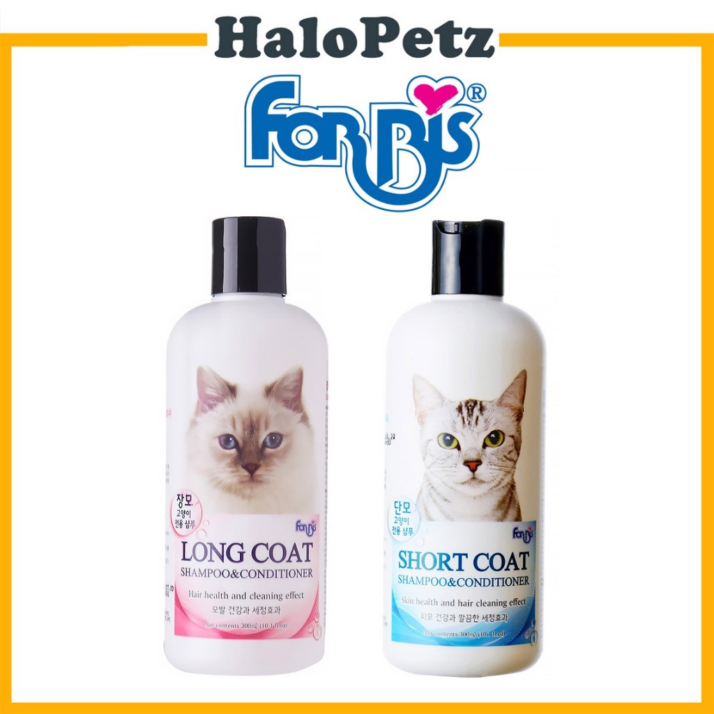 Forcans Cat Shampoo & Conditioner 300ml -Short/Long Coat