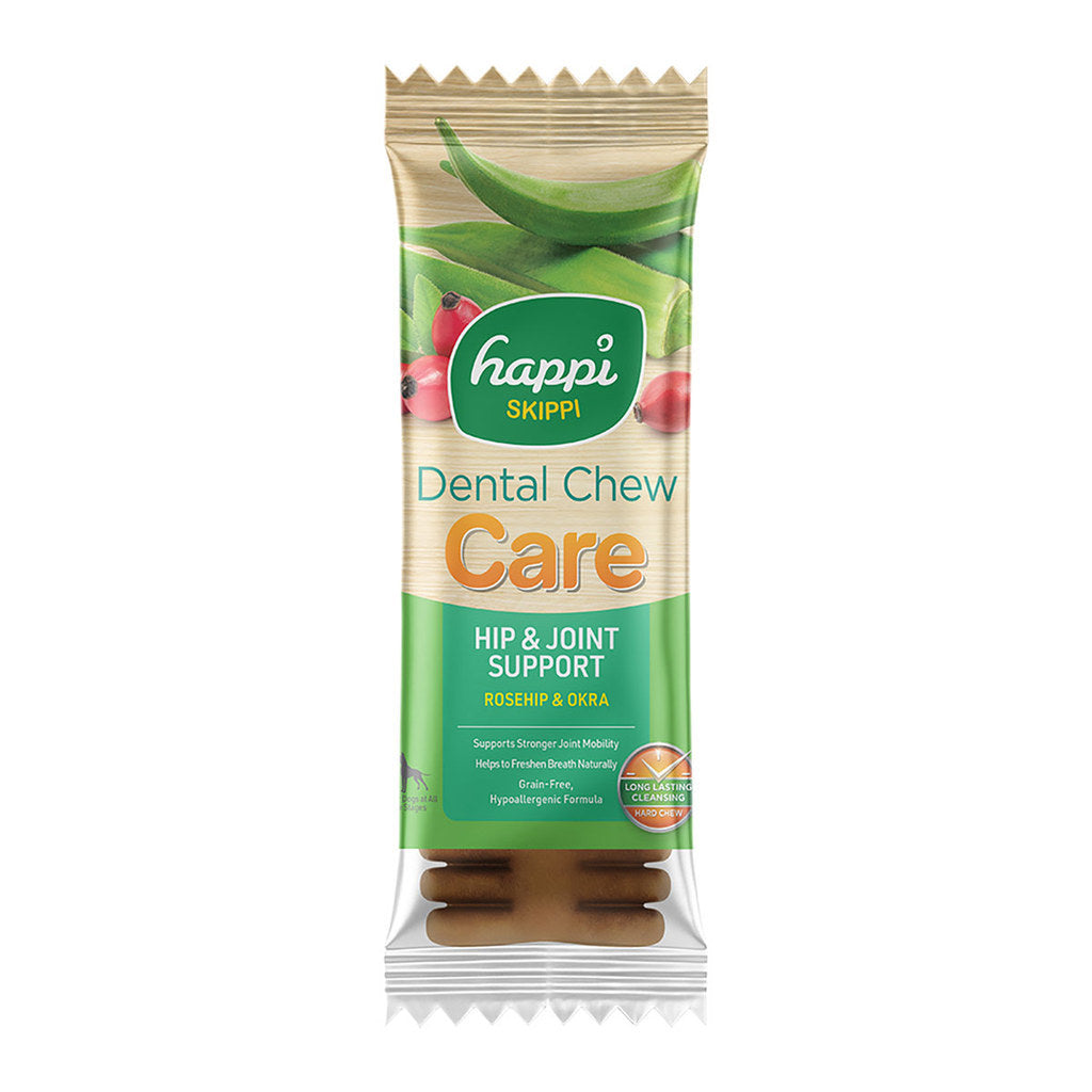 Happi Skippi Dental Chew 25g | Immune | Digestive | Skin Coat | Hip Joint | Doggy 4"