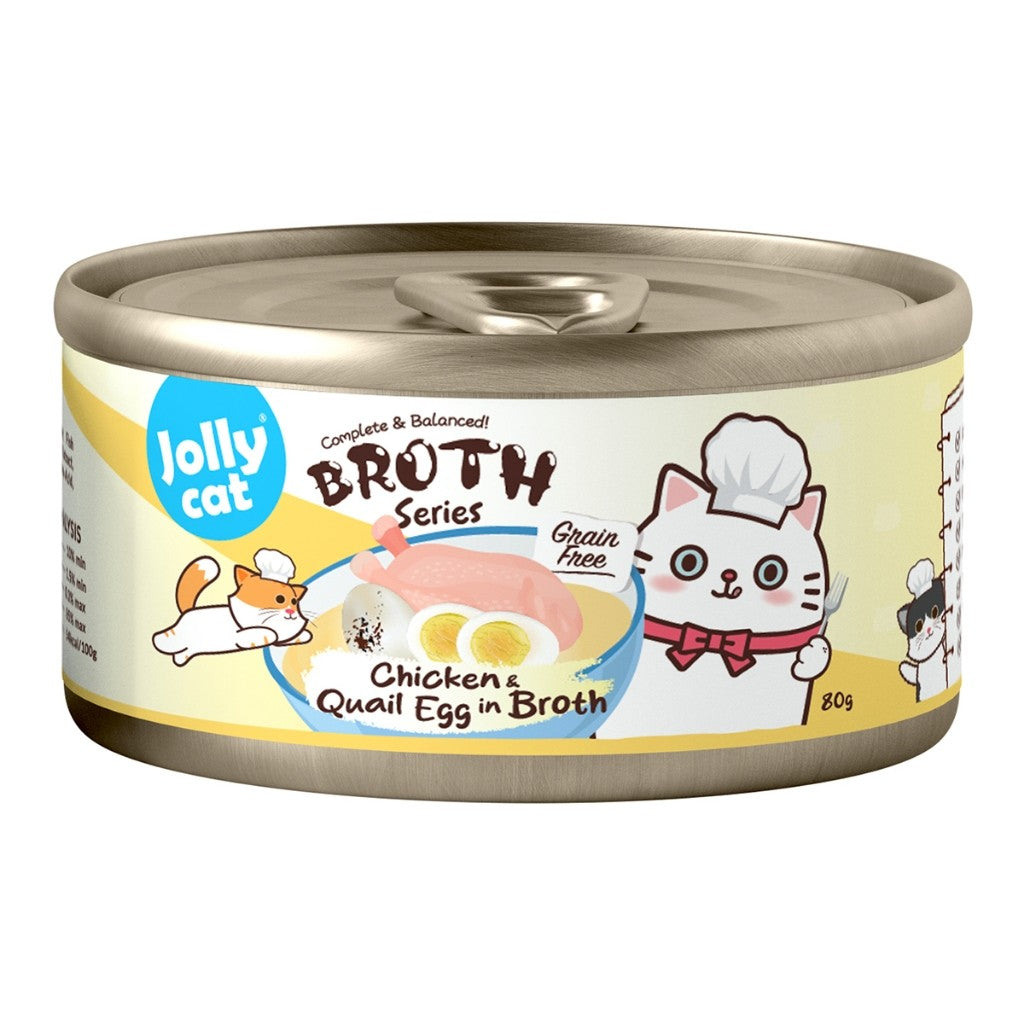 Jolly Cat Broth | Care Can Food - 80g -Complete | Jollycat