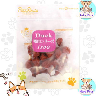 Petz Route Dog Treats 180g - Pork Chicken Steak