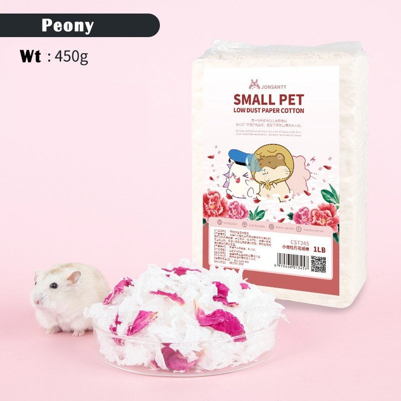 Jonsanty Natural Hamster Paper Bedding 450g