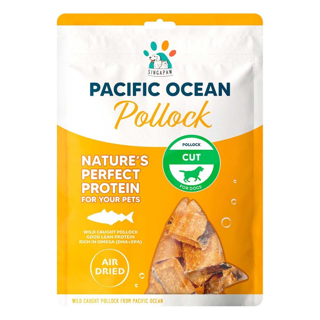 Singapaw Salmon & Pollock Cat & Dog Treats | Single Ingredient Fish Treats