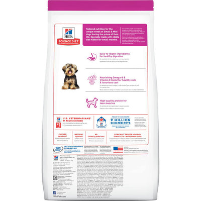 Hill's Science Diet Canine Small Paws Adult Dry Dog Food | Small & Mini Breed Nutrition
