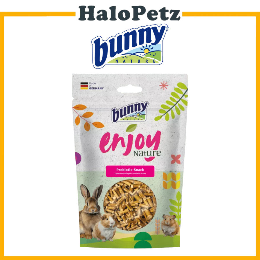 Bunny Nature Enjoy Nature Small Pet Treats | Prebiotic, Gnawing | Rabbit, Hamster, Chinchilla