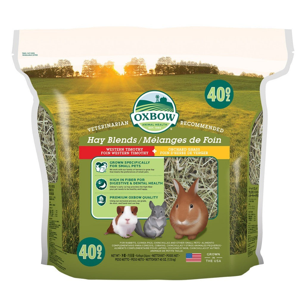 Oxbow Hay -Timothy, Orchard Grass, Oat, Alfalfa,  Hay Blend