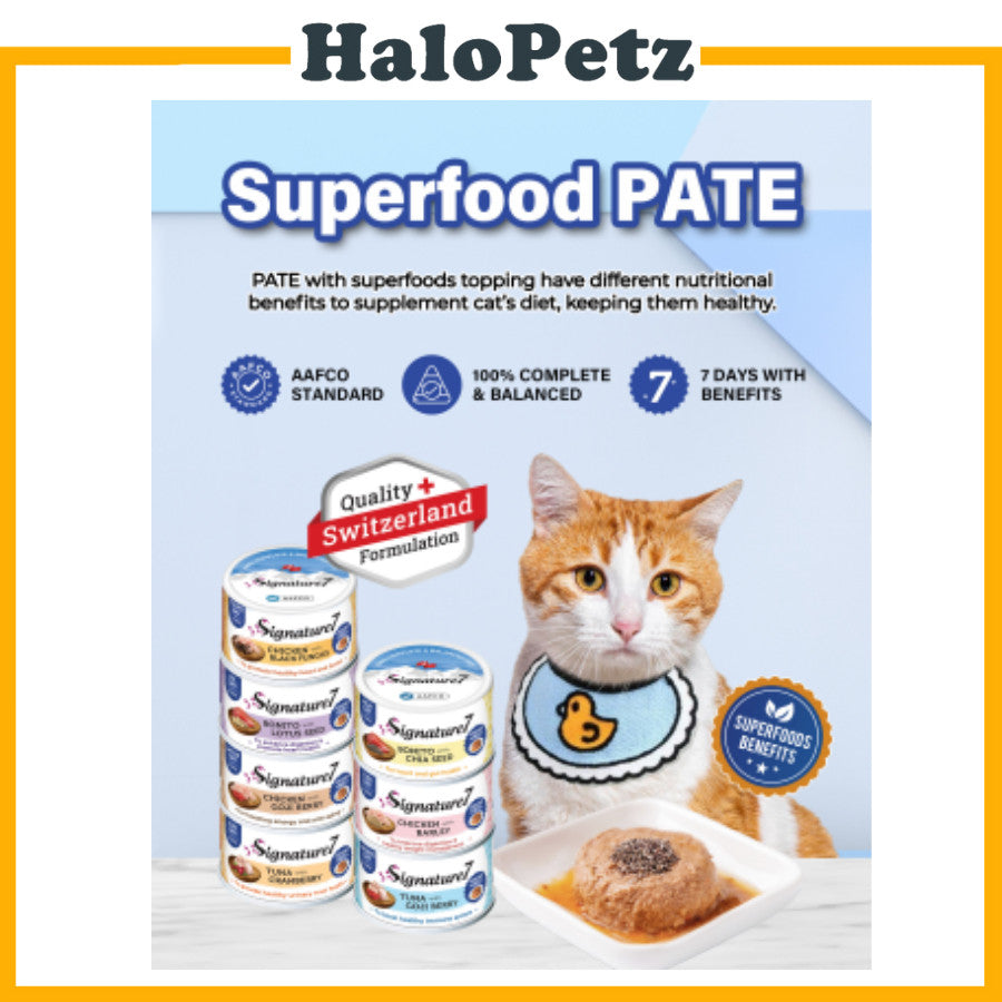 Signature7 Cat Can Wet Food | Pate | Fruits | Gravy | Signature 7