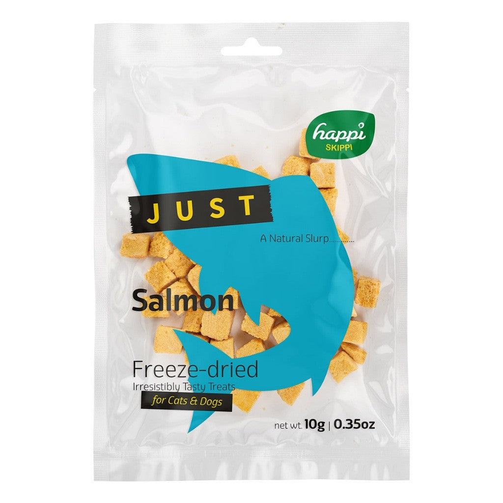 Happi Skippi Just Freeze-Dried Treats | Dog | Cat | Chicken | Cranberry | Salmon | Pumpkin | Cat Grass