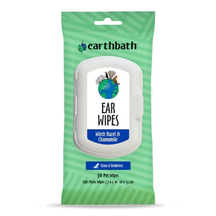 Earthbath Pet Wipes -Grooming,  Tooth, Eye, Ear Wipes for Dog & Cat