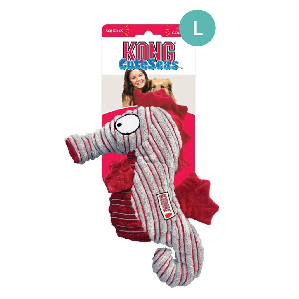 Kong Cuteseas Plush Dog Toy | Octopus | Whale | Shark | Seahorse