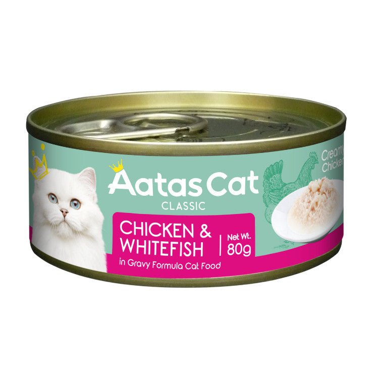 [24 Cans] Aatas Cat Wet Cat Food 80g