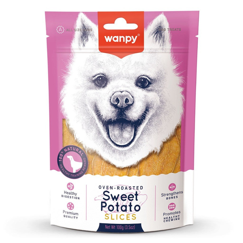 Wanpy Assorted Dog Treats | Jerky | Biscuit | Steaks | Strips | Slice | Sausage | Twist | Chicken Cheese Duck Beef
