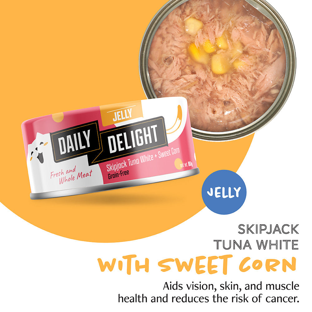 Daily Delight Jelly Tuna Wet Cat Food 80g
