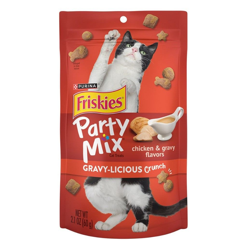 Friskies Party Mix Crunch Cat Treats 60g