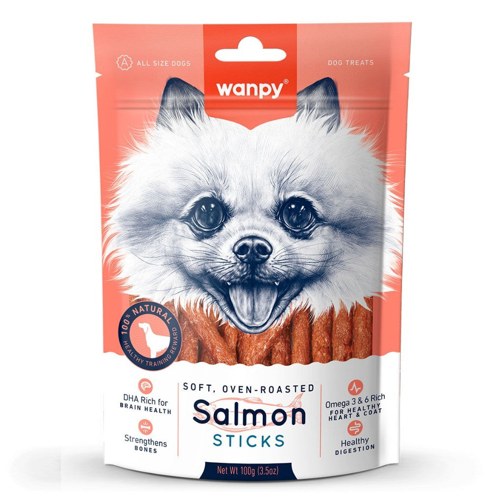 Wanpy Assorted Dog Treats | Jerky | Biscuit | Steaks | Strips | Slice | Sausage | Twist | Chicken Cheese Duck Beef