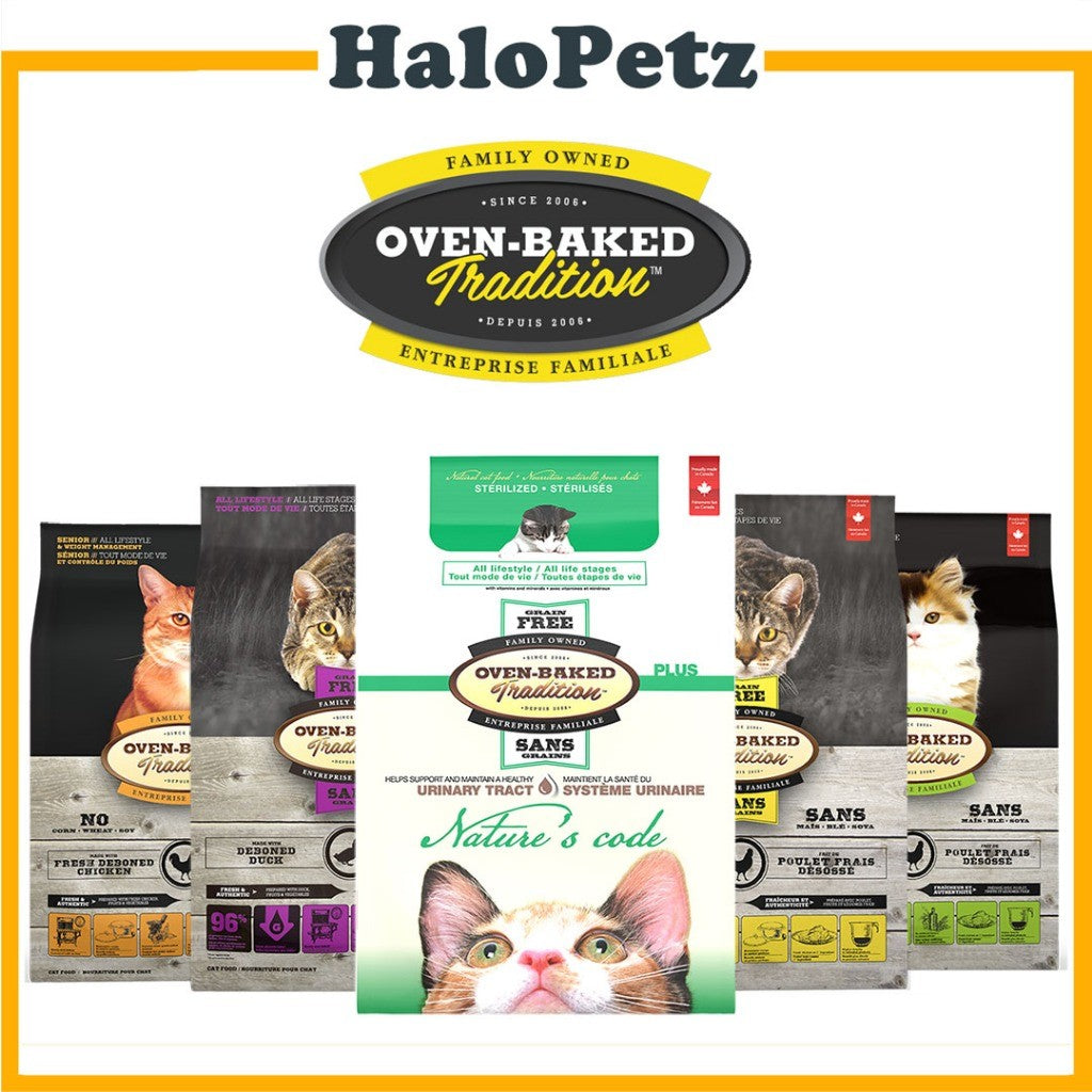 Oven Baked Tradition Dry Cat Food | Adult, Kitten, Senior, Urinary