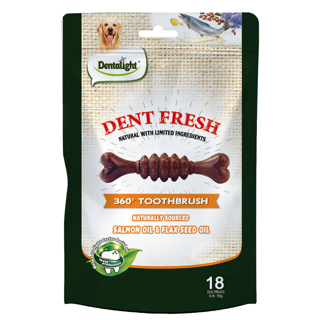 Absolute Holistic, Dentalight & Happi Doggy Dog Dental Chew Value Pack | Oral Care Bundle