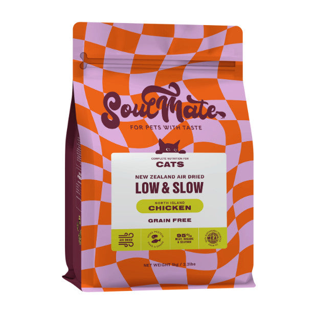 SoulMate Low & Slow Air Dried Cat Food
