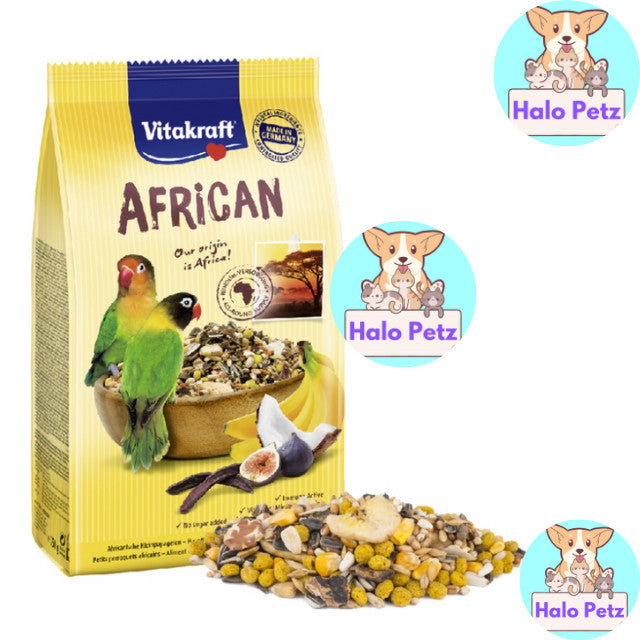 Vitakraft Bird Food 750g |  African Lovebird, Parrot, Amazonian Parrot