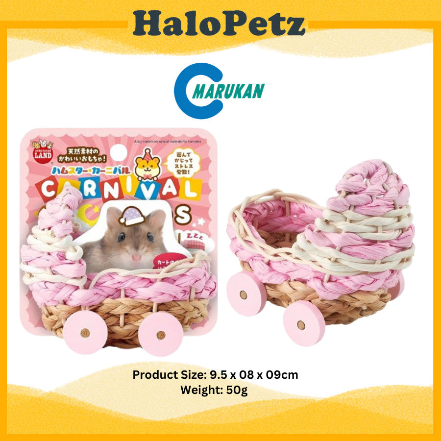 Marukan Hamster Wheel | Chew Toys | Running Ball | Tunnels Wheel | Harness