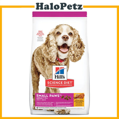 Hill's Science Diet Canine Small Paws Adult 11+ Small & Mini Dry Dog Food 4.5lbs