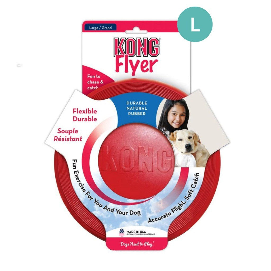 Kong Classic Dog Toys | Biscuit Ball, Ball Rope, Goodie Ribbon, Dental, Flyer, Ring & Senior