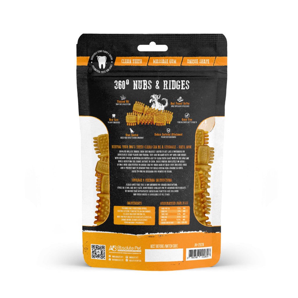Absolute Holistic, Dentalight & Happi Doggy Dog Dental Chew Value Pack | Oral Care Bundle