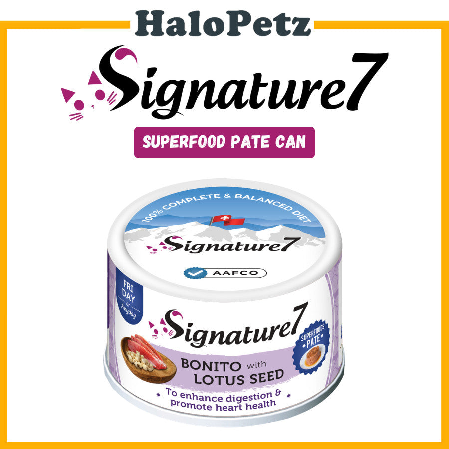 Signature7 Cat Can Wet Food | Pate | Fruits | Gravy | Signature 7