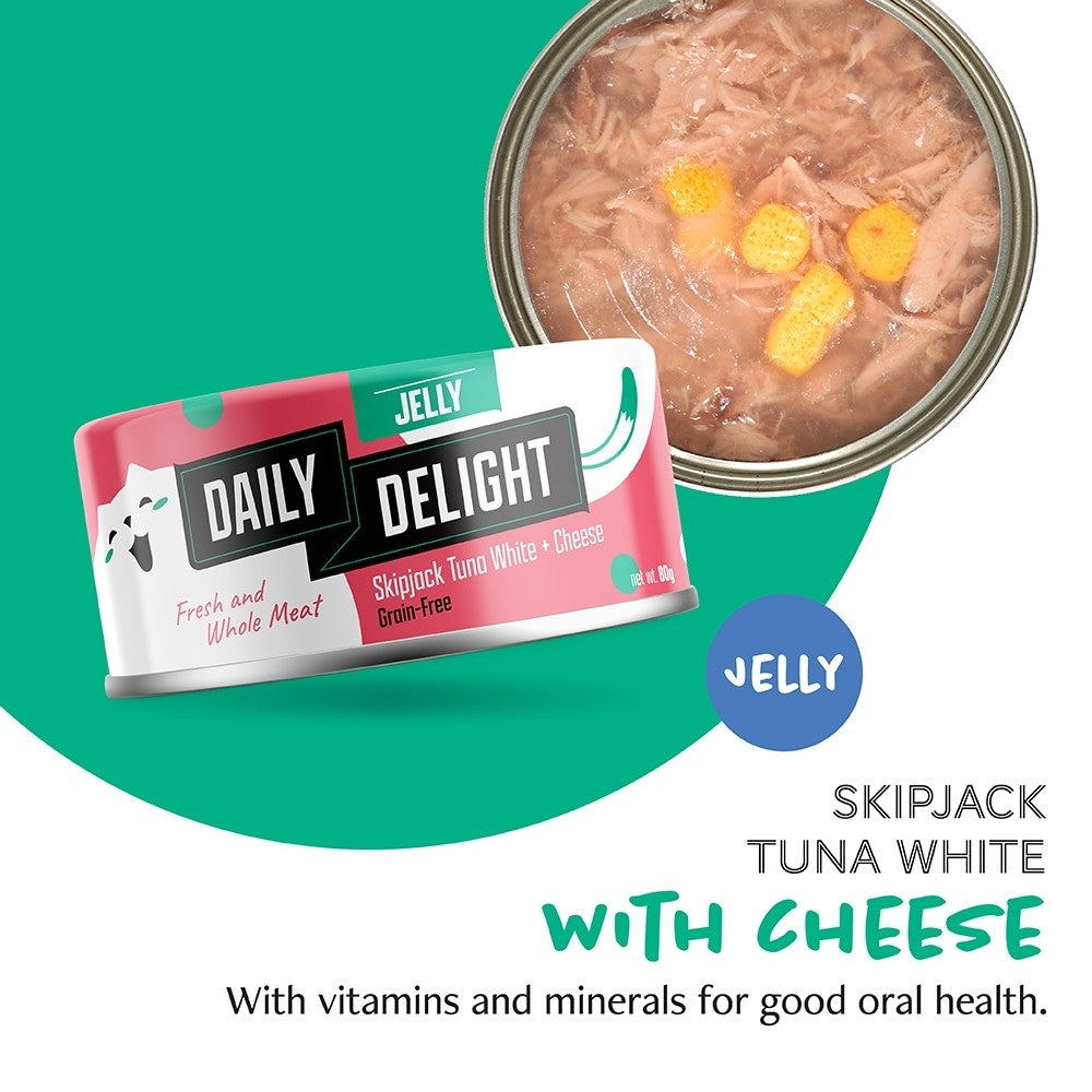 Daily Delight Jelly Tuna Wet Cat Food 80g