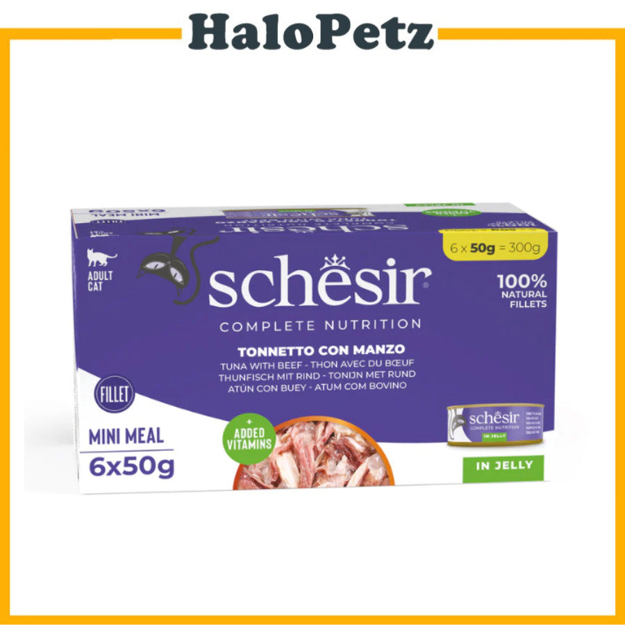 Schesir Cat Canned Food (6x50g) Multipack