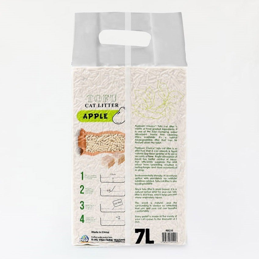 [6 Packs] Platinum Choice Tofu Cat litter 7L
