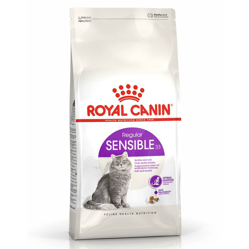 Royal Canin Cat Dry Food -Indoor Digestive Exigent Urinary Hairball Fit 32, Sensible Sterilised Aging Kitten