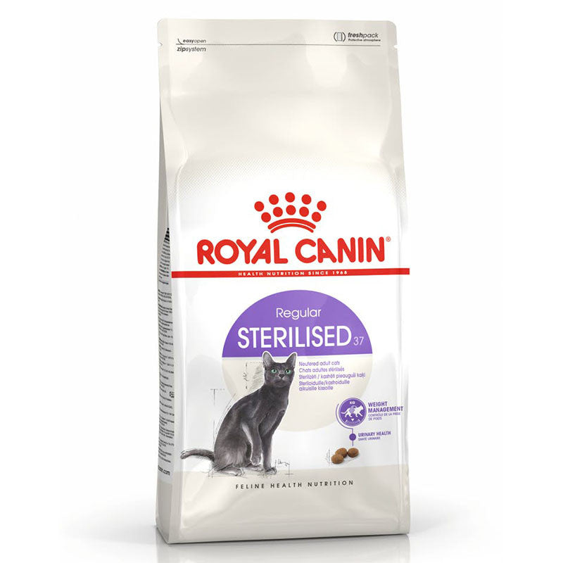 Royal Canin Cat Dry Food -Indoor Digestive Exigent Urinary Hairball Fit 32, Sensible Sterilised Aging Kitten