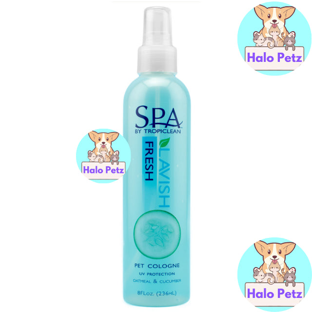 TropiClean SPA Lavish Pet Cologne Spray For Dogs & Cats 8 floz