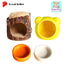 Hamster Accessories Ceramic House Hideout Feeding Food Bowl