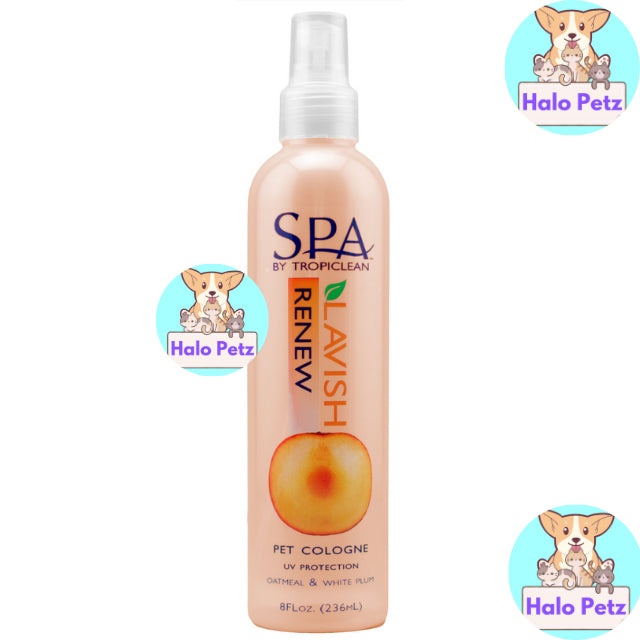 TropiClean SPA Lavish Pet Cologne Spray For Dogs & Cats 8 floz