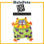 Petmate Fat Cat Fisher Whipper Toy Wand | Cat Hat Heads Toy | Stuffer Catnip Toy