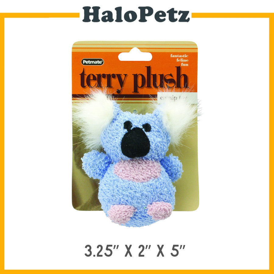Petmate Catnip Toys Big Batters Oversized Terry Plush Cat Toys