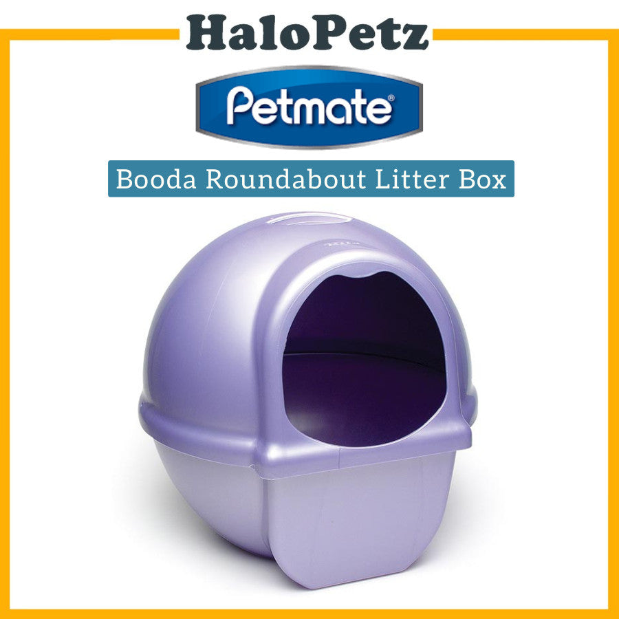 Petmate Booda Roundabout Cat Litter Box | Covered Cat Litter Box