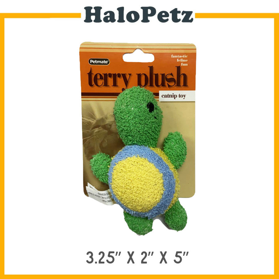 Petmate Catnip Toys Big Batters Oversized Terry Plush Cat Toys