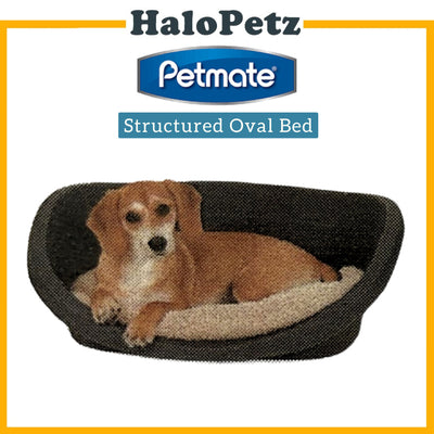 Petmate Aspen Pet Structured Oval Bed Medium and Large Size