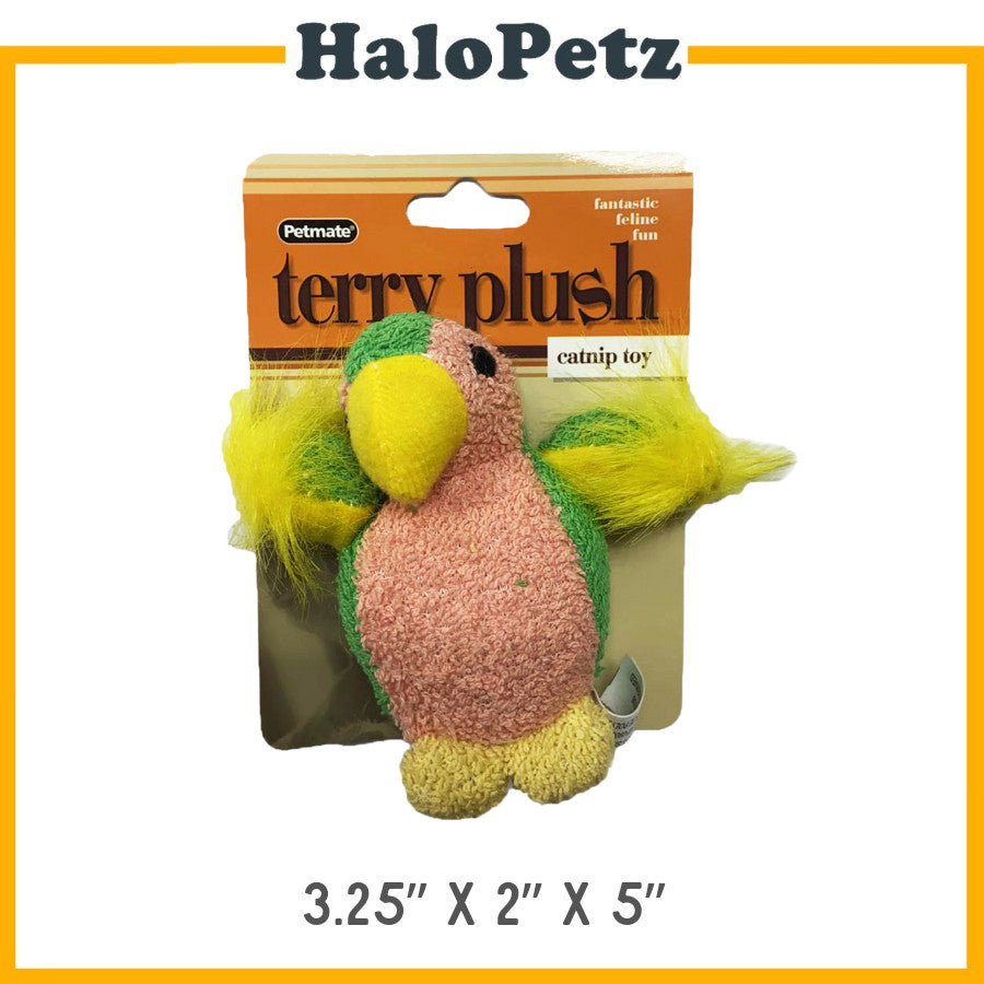 Petmate Catnip Toys Big Batters Oversized Terry Plush Cat Toys