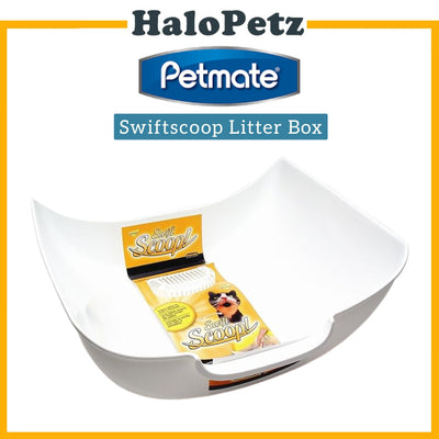Petmate Booda Swiftscoop Litter Pan | Cat Litter Pan