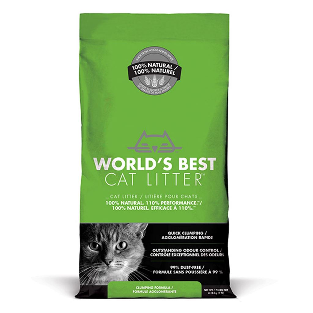 World's Best Cat Litter 7lb / 12lb / 14lb | Low Tracking, Clumping, Multiple Cat