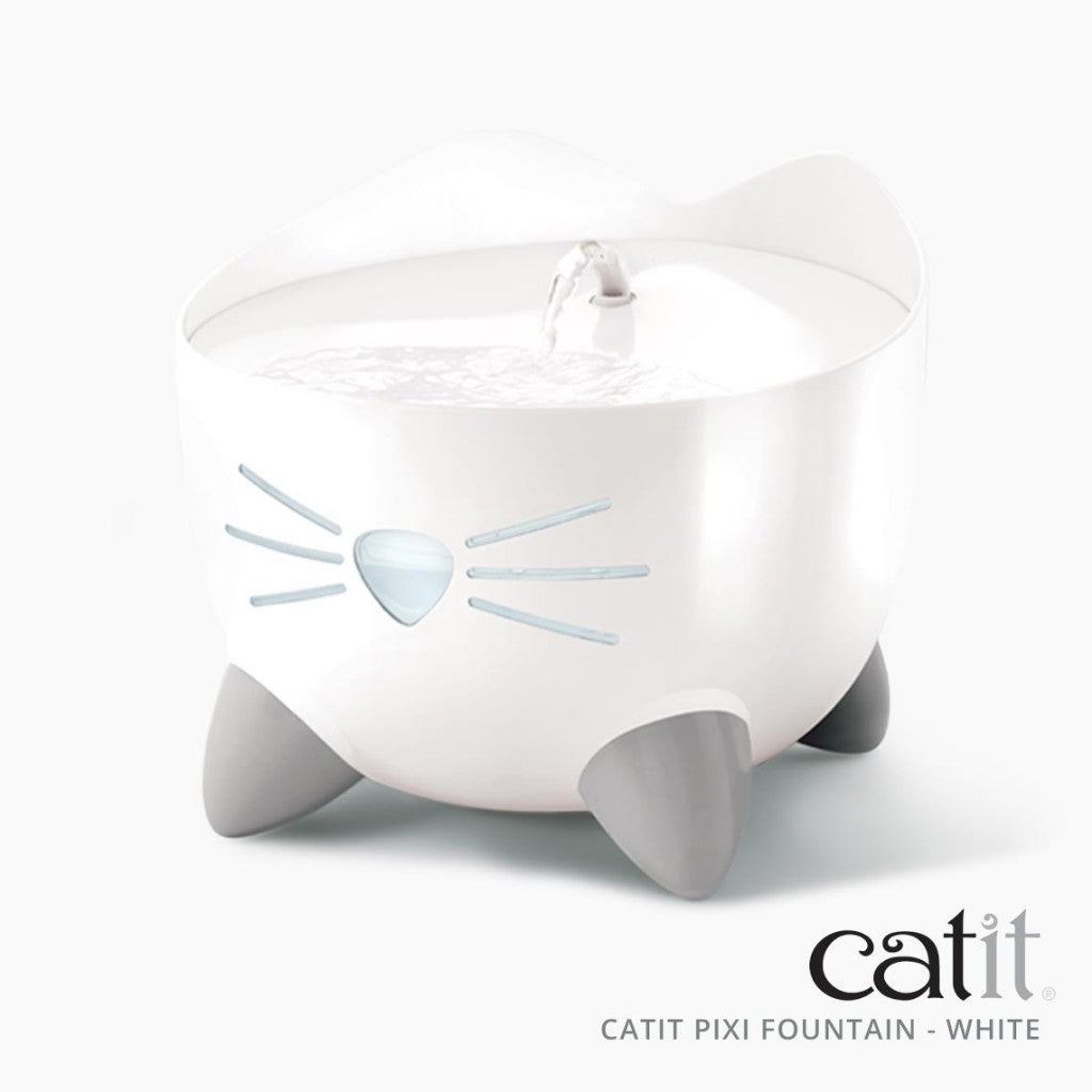 Catit Pixi Drinking Fountain | Cat Hydration | Water Filtration