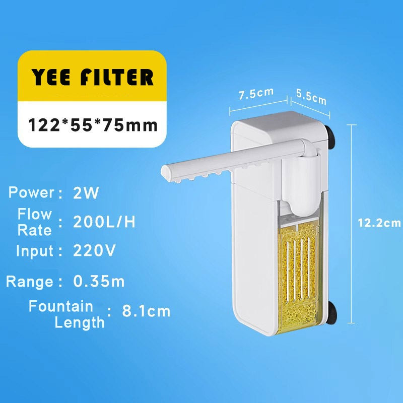 Yee Small Fish Tank Filter