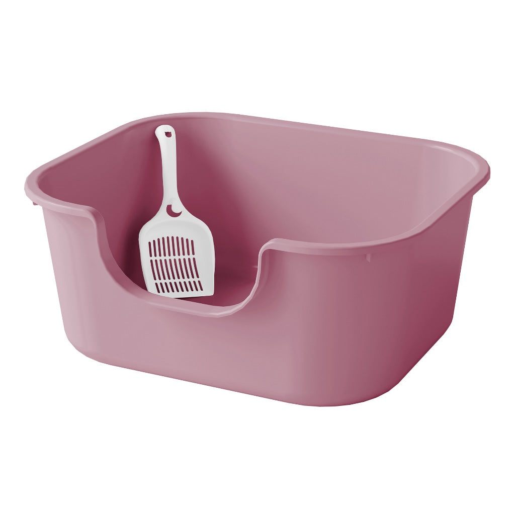 Cat Litter Box Semi-enclosed Anti-splash Cat Toilet