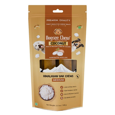 Dogsee Himalayan Yak Cheese Dental Chew | Peanut Butter | Blueberry | Mint | Dog